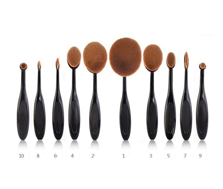 Makeup and make-up tool toothbrush Makeup and make-up tool toothbrush